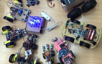 Demonstraţie practică a Cercului de Robotică