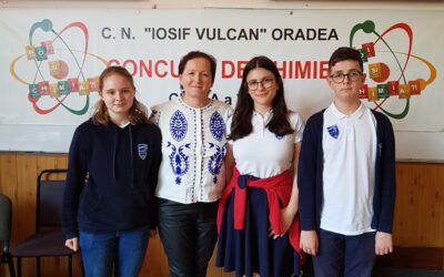 Premiul III la concursul județean de chimie