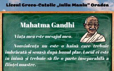 Ziua Internațională pentru Nonviolență în Școală