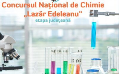 Rezultate deosebite la Concursul Național de Chimie ,, Lazăr Edeleanu,,