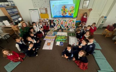 Clasa I B a sărbătorit 200 de zile de școală!!!