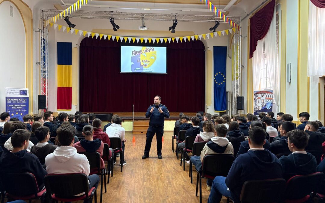 Activități de prevenire în cadrul campaniei Alege viața, nu trăi o iluzie!