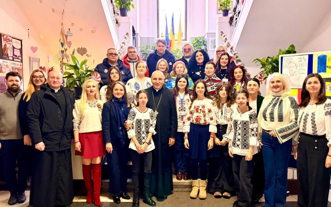 „Hora Unirii” – Un simbol viu în curtea Liceului „Iuliu Maniu” Celebrarea a 167 de ani de la Mica Unire